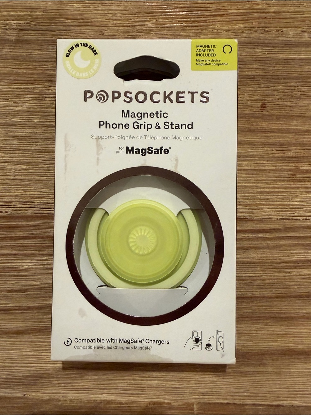 PopSockets Magnetic Phone Grip & Stand MagSafe Glow in the Dark New